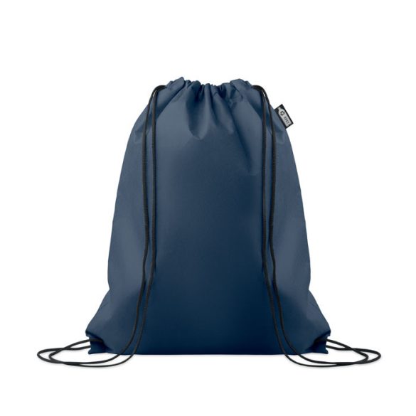 Sac snur RPET netesut, RPET, albastru