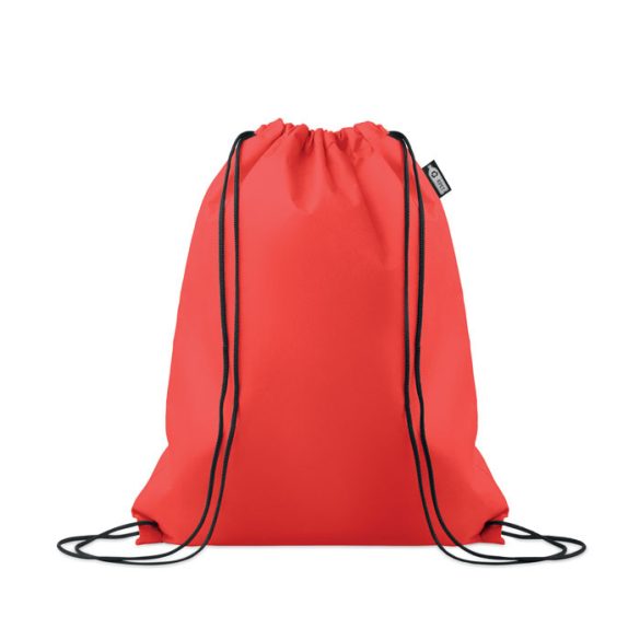 Sac snur RPET netesut, RPET, rosu