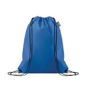 Sac snur RPET netesut, RPET, albastru regal
