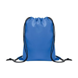 Rucsac copii cu snur 190T RPET, RPET, albastru regal
