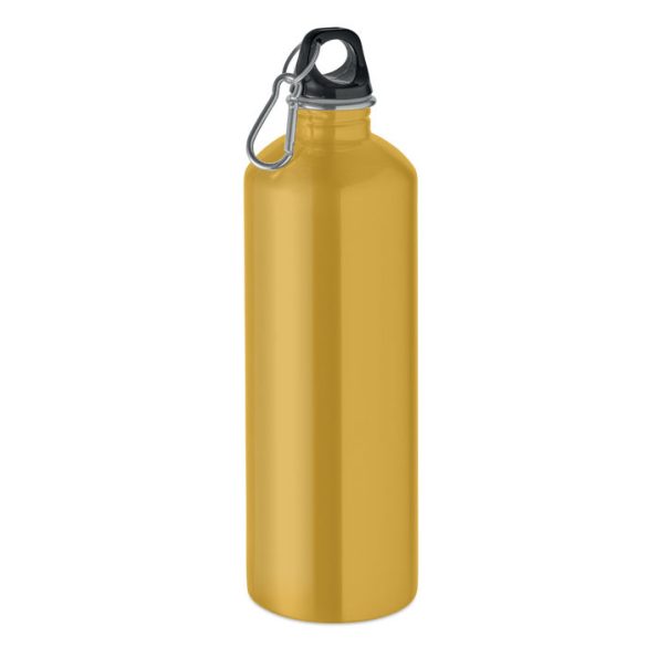 Sticla cu perete simplu 1000ml, Stainless steel, ocru