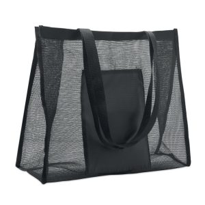 Sacosa cumparaturi RPET, RPET, negru