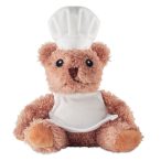 Ursulet de plus chef, Plush, alb