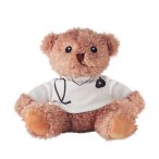 Ursulet de plus doctor, Plush, alb