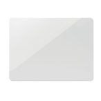 Magnet dreptunghiular din PVC, PVC, alb