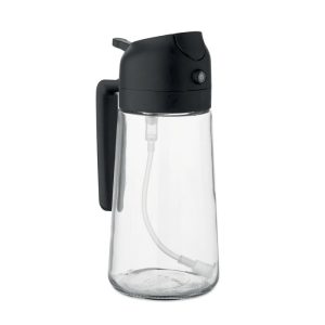 Sticla ulei si pulverizator, Glass, negru