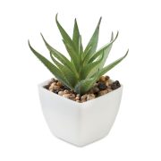 Mini planta artificiala, Polypropylene PP, alb