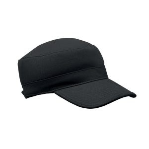 Sapca militar 260 gr/m², Cotton, negru
