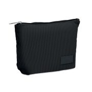 Geanta cosmetica din raiat, Polyester, negru