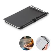 Blocnotes rezistent la apa, Polypropylene PP, negru