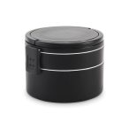 Caserola PP 2 niveluri 950ml, Polypropylene PP, negru