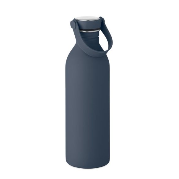 Sticla cu perete simplu 500 ml, Stainless steel, albastru marin francez
