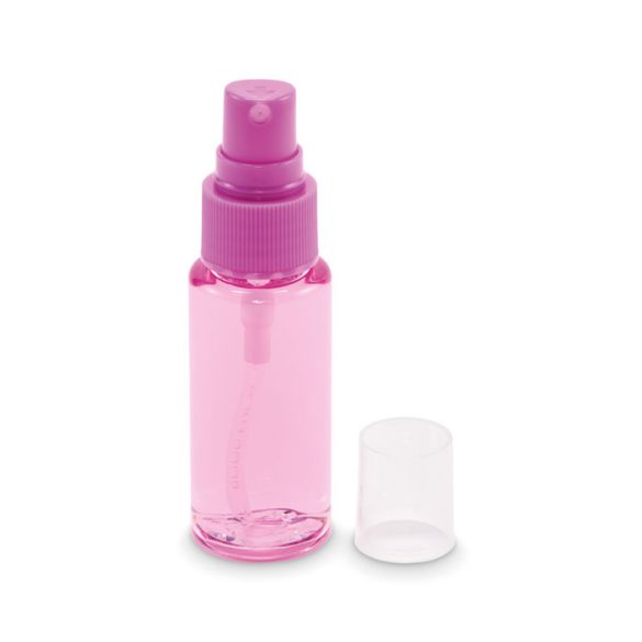 Spray de corp 30ml, PET, roz transparent