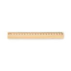 Rigla din lemn 20cm, Wood, lemn