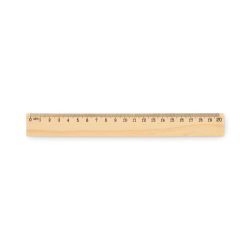 Rigla din lemn 20cm, Wood, lemn