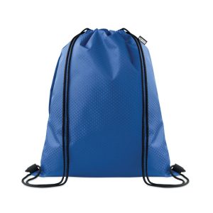 Rucsac cu snur din RPET 420D, RPET, albastru regal