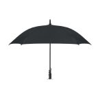 23'' Umbrela patrata anti-vant, Polyester, negru