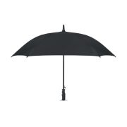 23'' Umbrela patrata anti-vant, Polyester, negru