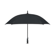 23'' Umbrela patrata anti-vant, Polyester, negru