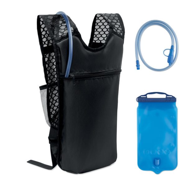 Rucsac sport 420D PU, Polyester, negru