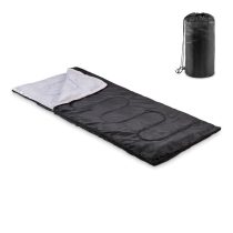 Sac de dormit in aer liber, Polyester, negru