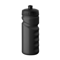 Sticla sport 500ml, Polyethylene, negru