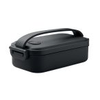 Cutie de pranz PP 800ml, Polypropylene PP, negru