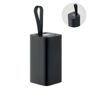 Powerbank 20.000 mAh, Aluminium, negru