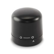 Dop de sticla, ABS, negru