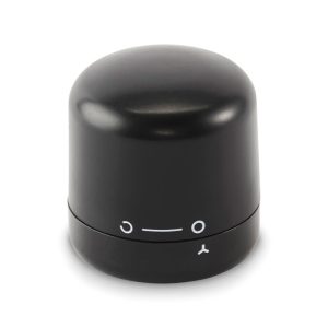 Dop de sticla, ABS, negru