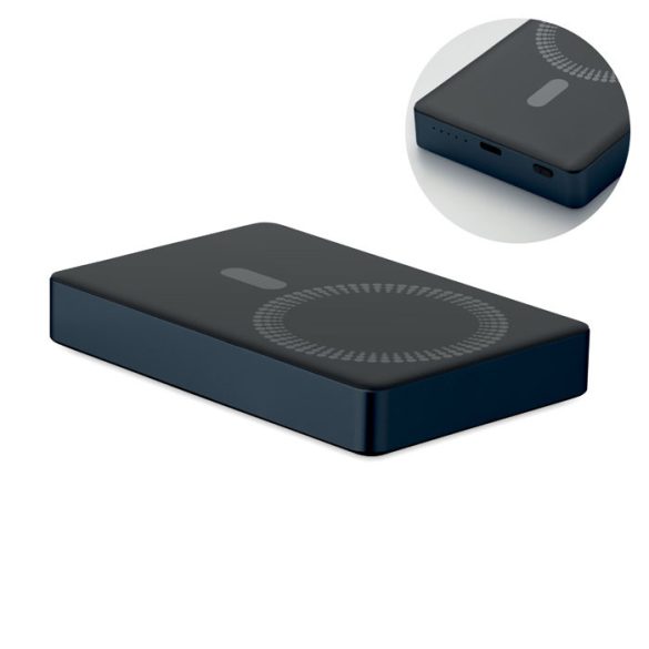 Powerbank 10000 mAh, ABS, albastru marin francez