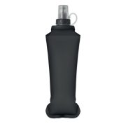 Sticla de apa pliabila 500ml, TPU, negru