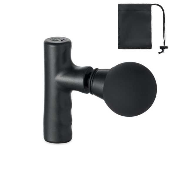 Pistol de masaj din ABS, ABS, negru
