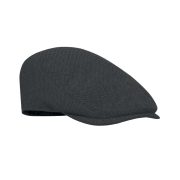 Sapca plata tip Newsboy 320 gr/, Polyester, negru
