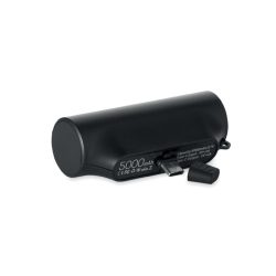 Powerbank 5000mAh, ABS, negru