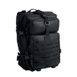 Rucsac exterior 600D RPET, RPET, negru