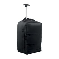 Rucsac trolley din RPET 290T, RPET, negru
