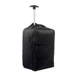 Rucsac trolley din RPET 290T, RPET, negru