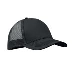 Sapca trucker cu 5 panele, Cotton, negru
