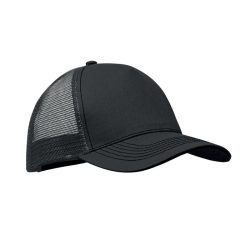 Sapca trucker cu 5 panele, Cotton, negru