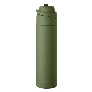 Sticla cu perete dublu 500 ml, Stainless steel, verde inchis