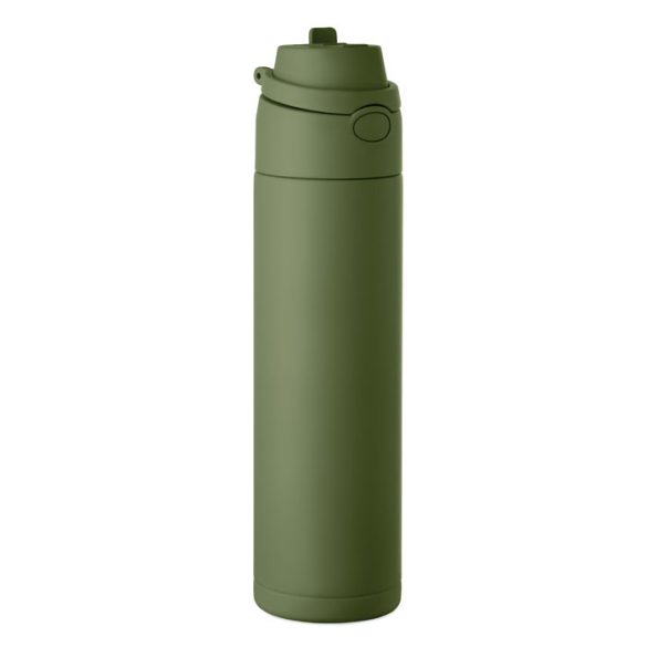 Sticla cu perete dublu 500 ml, Stainless steel, verde inchis