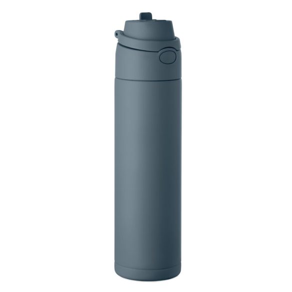 Sticla cu perete simplu 650 ml, Stainless steel, petrol