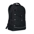 Rucsac 600D RPET, RPET, black