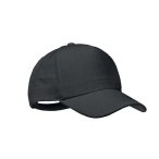 Sapca baseball din canepa, Hemp, black