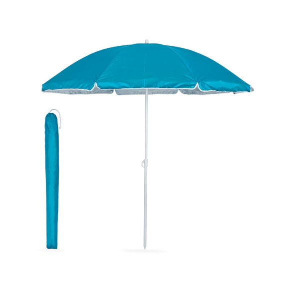 Umbrela soare, portabila, Polyester, turquoise