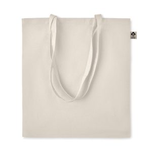 Sacosa din bumbac organic, Organic cotton, beige