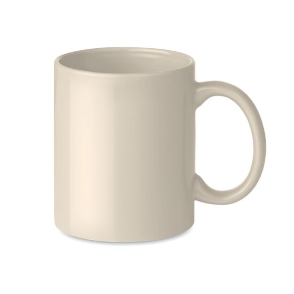 Cana ceramica colorata 300ml, Stoneware, bej