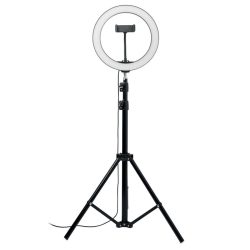 Lampa Circulara LED, 26 cm, ABS, black