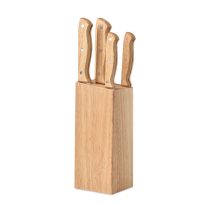 Set de cutite din 5 piese, Stainless steel, wood